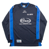 SPORTIKA Team Line Mens Sweatshirt Blue High Neck L