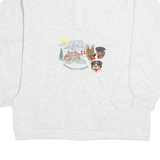 TOP SPIRIT SWISS CONCEPT Hundesport Fruitland Womens Sweatshirt Grey 1/4 Zip S