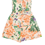 H&M Belted Womens Playsuit Pink Floral Wide-Leg S
