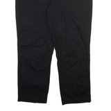 DICKIES Womens Trousers Black Relaxed Tapered W32 L24