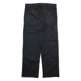 DICKIES Workwear Womens Trousers Grey Relaxed Straight W32 L28