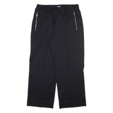 CALVIN KLEIN Womens Trousers Black Relaxed Straight W30 L26