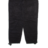 POLO RALPH LAUREN Womens Trousers Black Relaxed Straight W30 L28