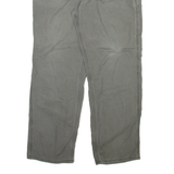 CARHARTT Mens Trousers Grey Relaxed Straight W38 L32
