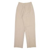 ESPRESSO Womens Trousers Cream Relaxed Straight W22 L28