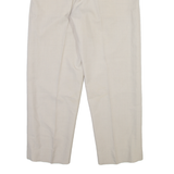 Mens Trousers Beige Relaxed Straight W32 L29