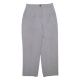 Womens Trousers Grey Relaxed Straight W26 L27