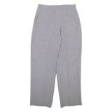 Womens Trousers Grey Relaxed Straight W26 L27