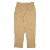 HARVE BENARD Womens Trousers Beige Relaxed Straight Wool W32 L31