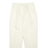 Womens Trousers Yellow Regular Straight W26 L28