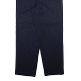 COUNTERPARTS Womens Trousers Blue Relaxed Straight W26 L28