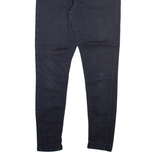 KANGOL Womens Trousers Blue Slim Tapered W28 L29