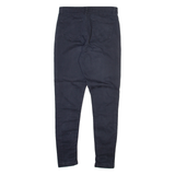 KANGOL Womens Trousers Blue Slim Tapered W28 L29