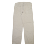 WRANGLER Mens Trousers Grey Relaxed Straight W32 L29