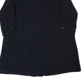 Womens Trench Coat Blue 90s L