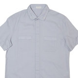 BALENCIAGA Mens Plain Shirt Grey M