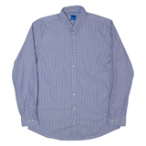 JOOP! Slim Fit Mens Shirt Blue Striped Long Sleeve L