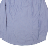 JOOP! Slim Fit Mens Shirt Blue Striped Long Sleeve L
