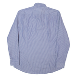 JOOP! Slim Fit Mens Shirt Blue Striped Long Sleeve L