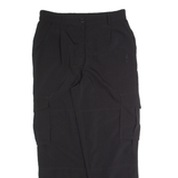 RELIGION LONDON Cargo Womens Trousers Black Regular Tapered W28 L28