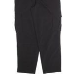 RELIGION LONDON Cargo Womens Trousers Black Regular Tapered W28 L28