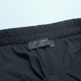 RELIGION LONDON Cargo Womens Trousers Black Regular Tapered W28 L28