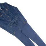 PARISIAN Womens Jumpsuit Blue Skinny Denim UK 6