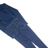 PARISIAN Womens Jumpsuit Blue Skinny Denim UK 6