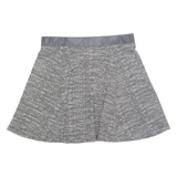 H&M DIVIDED Womens Skater Skirt Black Short S
