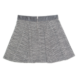H&M DIVIDED Womens Skater Skirt Black Short S