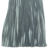 H&M Womens Swing Skirt Green Midi S