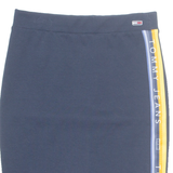 TOMMY HILFIGER Womens Pencil Skirt Blue Knee Length S