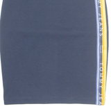 TOMMY HILFIGER Womens Pencil Skirt Blue Knee Length S