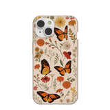 Seashell Monarch Butterfly iPhone 14/16e Case