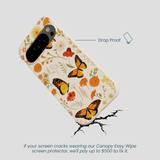Seashell Monarch Butterfly Google Pixel 10/10 Pro Case