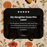 Seashell Monarch Butterfly Samsung Galaxy S22 Case