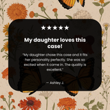 Seashell Monarch Butterfly iPhone 16 Case