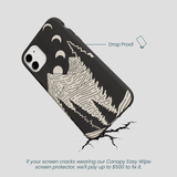 Black Moonlight Peaks iPhone 11 Case