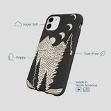 Black Moonlight Peaks iPhone 11 Case