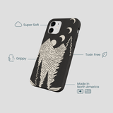 Black Moonlight Peaks iPhone 12 Mini Case