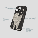 Black Moonlight Peaks iPhone 13 Mini Case