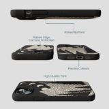 Black Moonlight Peaks iPhone 14 Plus Case