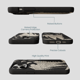 Black Moonlight Peaks iPhone 15 Pro Max Case