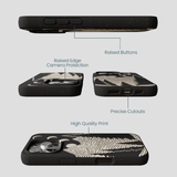 Black Moonlight Peaks iPhone 16 Pro Case