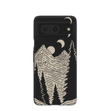 Black Moonlight Peaks Google Pixel 8 Case
