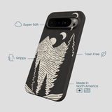 Black Moonlight Peaks Google Pixel 9 Pro XL Case