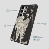 Black Moonlight Peaks Samsung Galaxy S25 Ultra Case