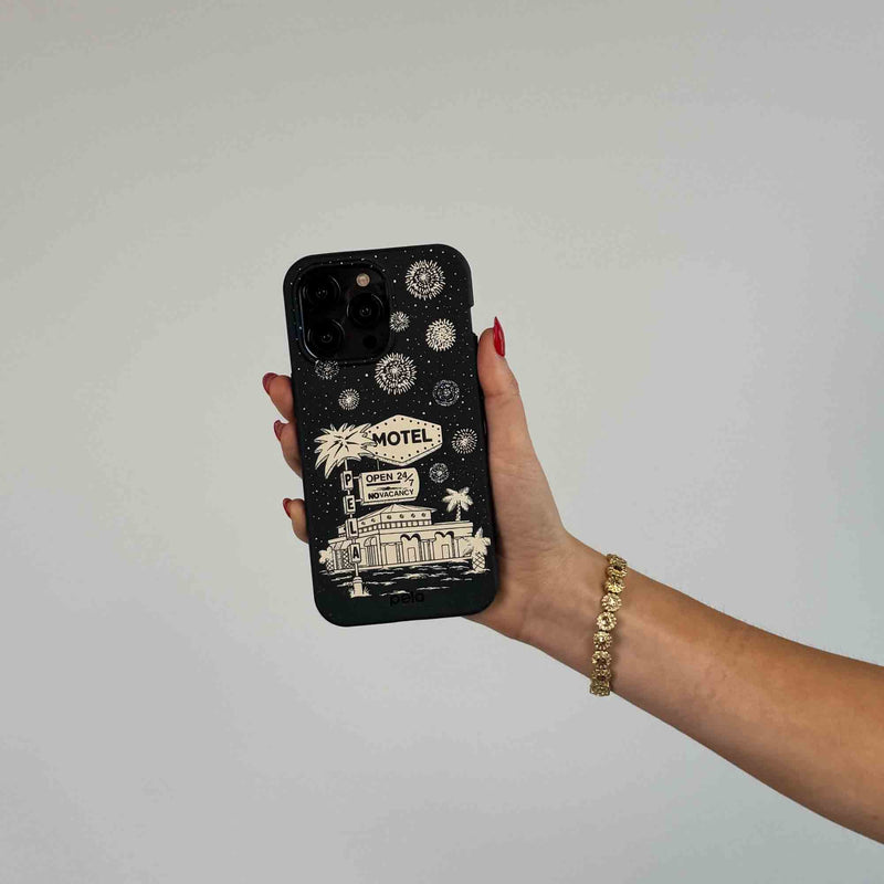 Black Motel Pela iPhone 15 Case