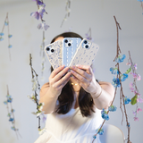 London Fog Indigo Bouquet iPhone 16 Pro Case