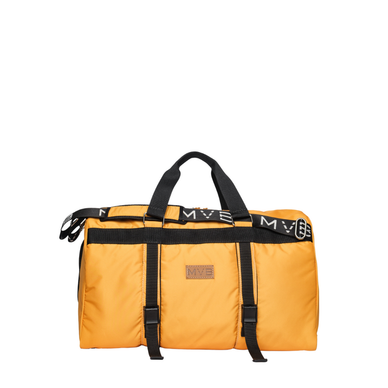 Sports Vegan Duffle Bag yellow - Made with ocean plastic